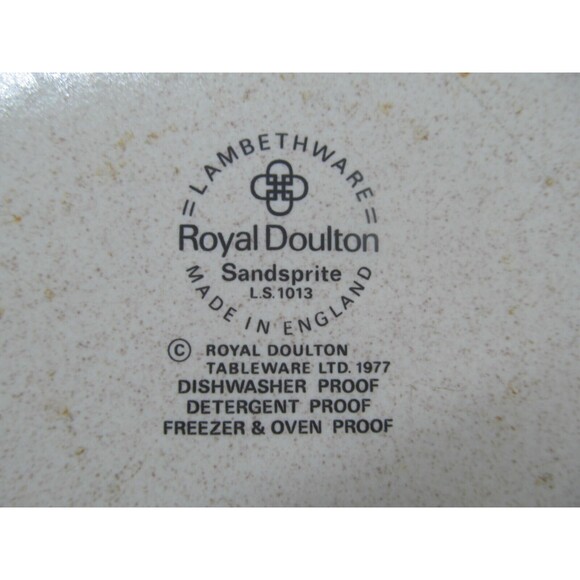 Royal Doulton Sandsprite LS1013 Set Of 3 Floral 8 1/2" Salad Plates GUC  England - Picture 7 of 10